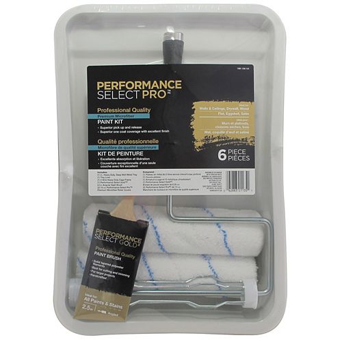 Performance Select Pro 6-Piece Paint Kit