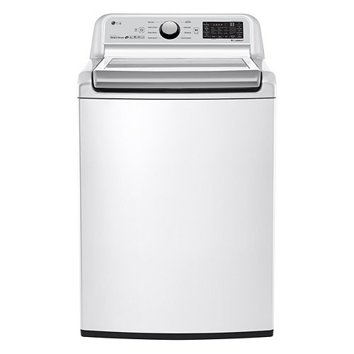 5.8 cu.ft Top Load Washer with in White