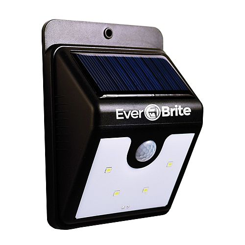 Ever Brite Motion-Activated Solar Powered LED Outdoor Light (2 Pack)