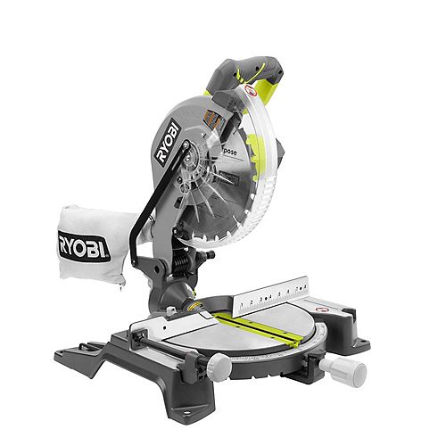 14-Amp 10-Inch Compound Mitre Saw with LED