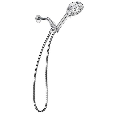 HydroEnergetix 8-Spray Handheld Showerhead in Chrome