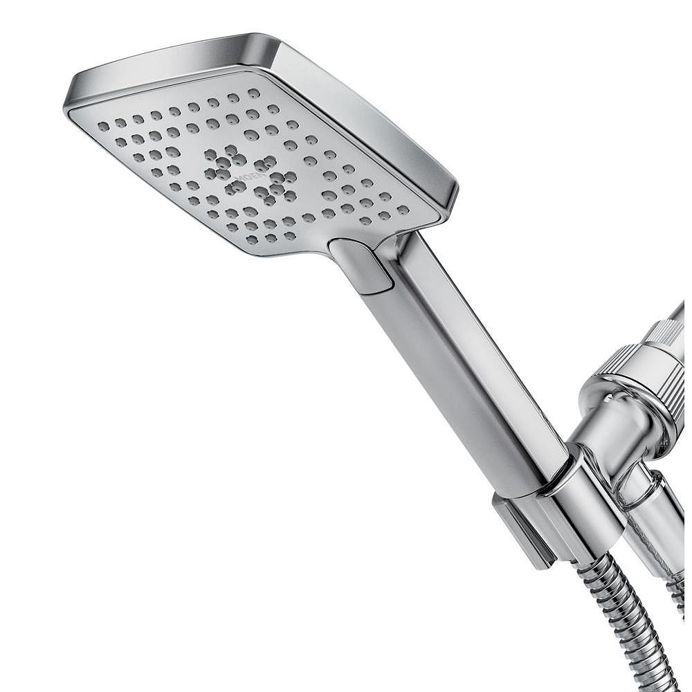 MOEN Genta 3Spray 4" Single Wall Mount Handheld Adjustable Shower Head