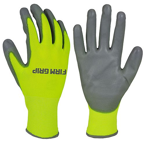 PU Coated High Visibility Work Gloves