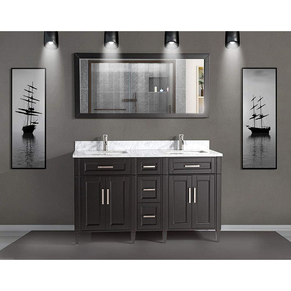 Vanity Art Savona 60 Inch In, Double Sink Bathroom Vanity Top 60