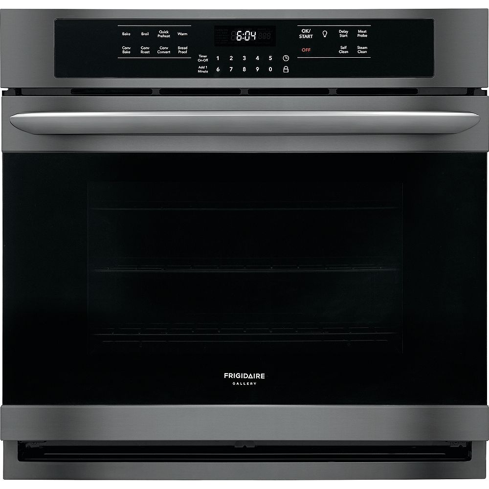 Frigidaire Gallery 30-inch Single Electric Wall Oven Self-Cleaning with ...