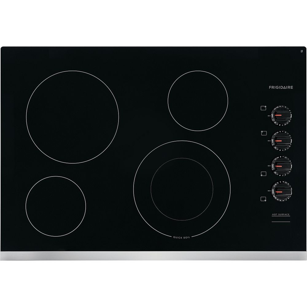 Frigidaire 30inch Electric Cooktop with 4 Elements including Quick