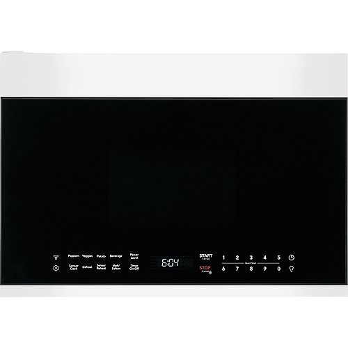 24-inch W 1.4 Cu. Ft Over the Range Microwave in White