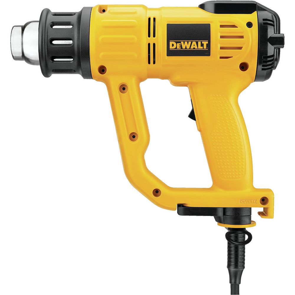 DEWALT Pistolet à chaleur robuste de 13 ampères avec écran ACL Home