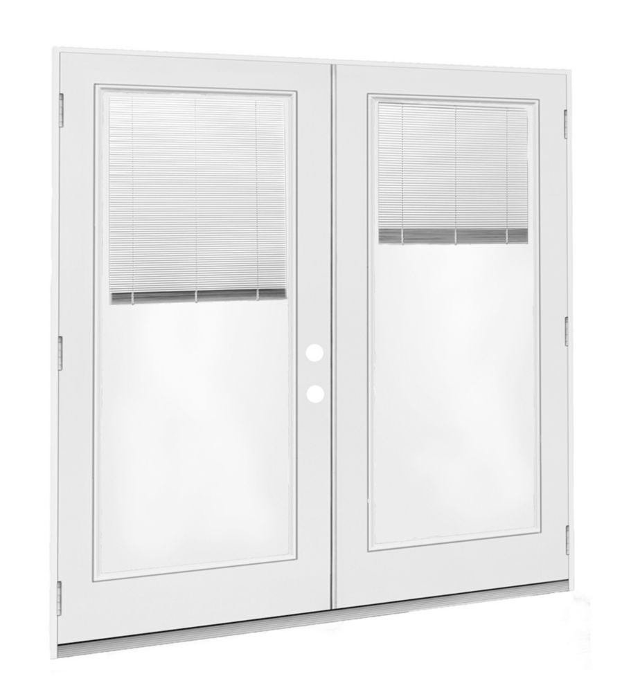 JELD-WEN Windows & Doors 6 Ft. French Door LH Outswing Wi | The Home ...