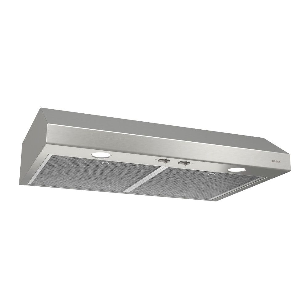 Broan NuTone 24 Inch Under Cabinet Range Hood 300 CFM With Ductless   P 1001242392 