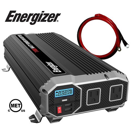 1100 Watt 12V DC to 120V AC Power Inverter