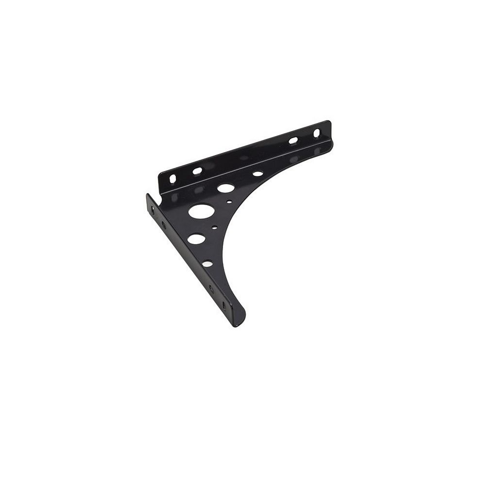 Onward Decorative Shelf Bracket Black 8 Inch The Home Depot Canada