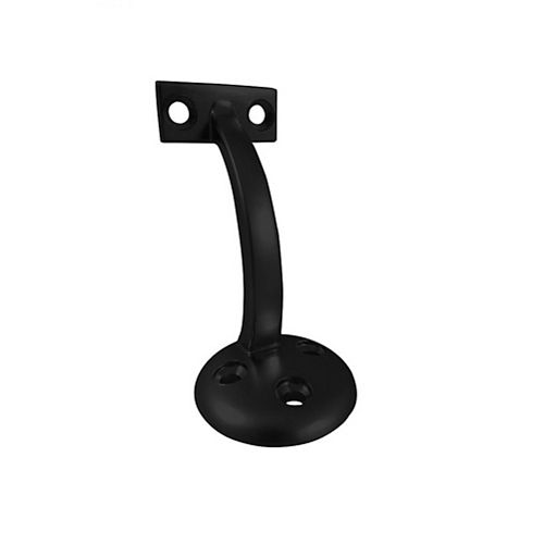 3-5/32 inch Handrail Bracket, Matte Black