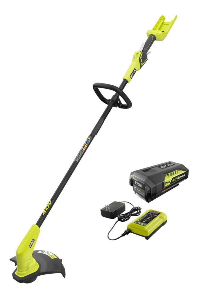 home depot ryobi 40v trimmer