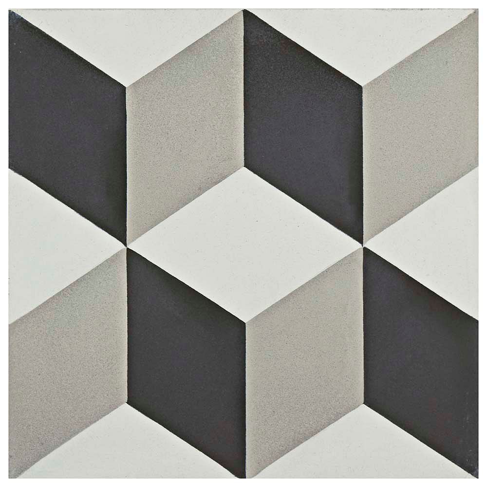 Merola Tile Cemento Lloyd Classic 7 8, Concrete Tile Home Depot