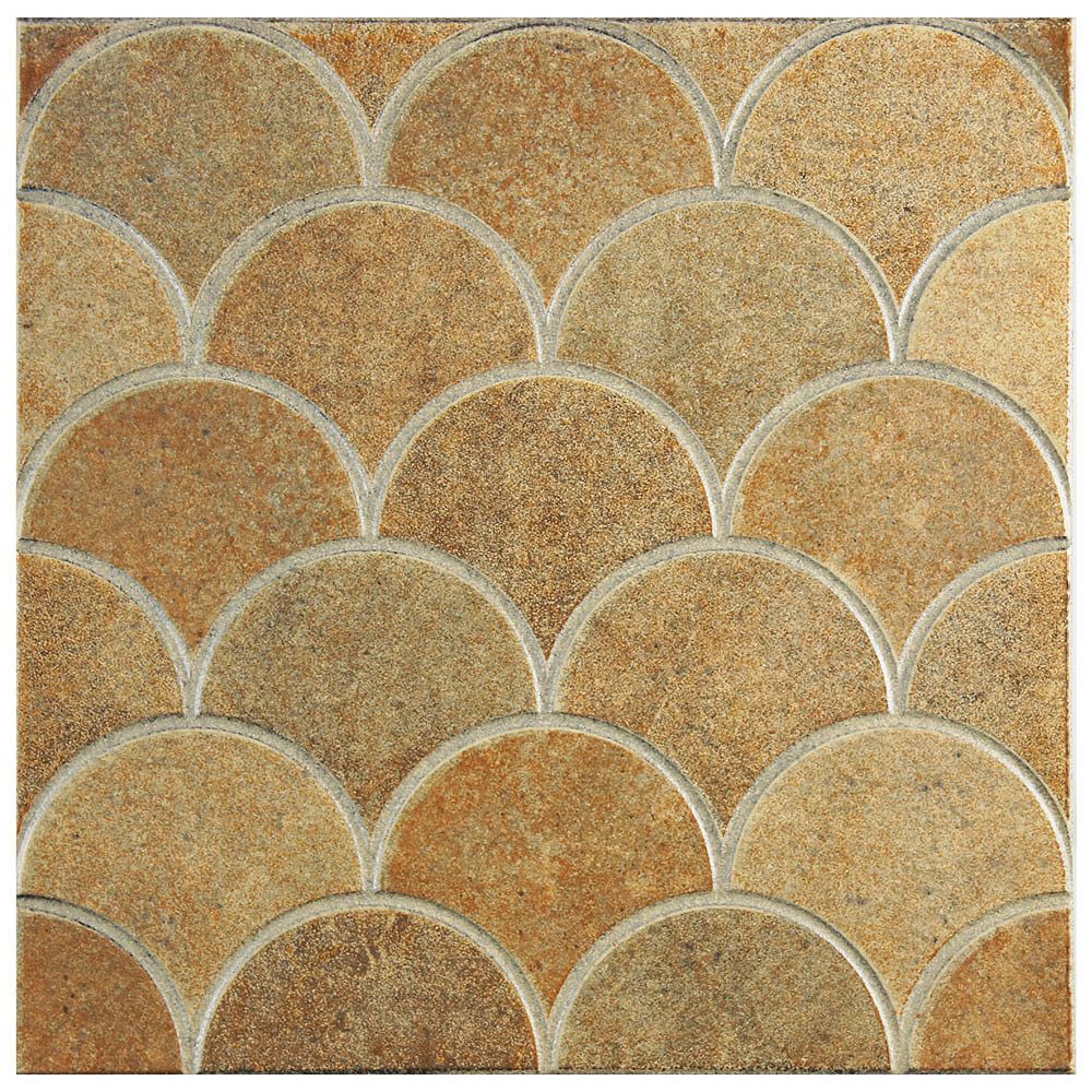 Merola Tile Escama Beige 131/8inch x 131/8inch Ceramic Floor and Wall Tile (7.22 sq. f