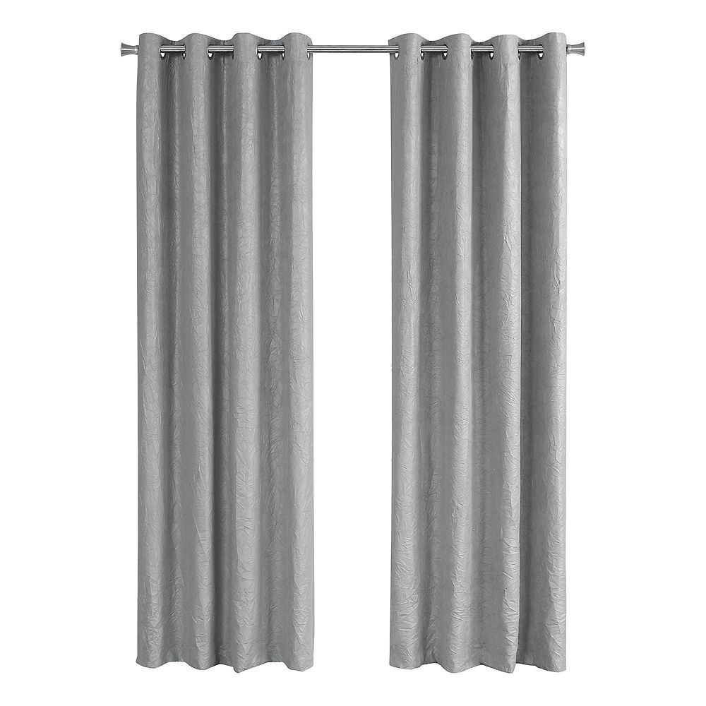 Monarch Specialties Curtain Panel - 2-Piece 52-inch W X 95-inch H ...