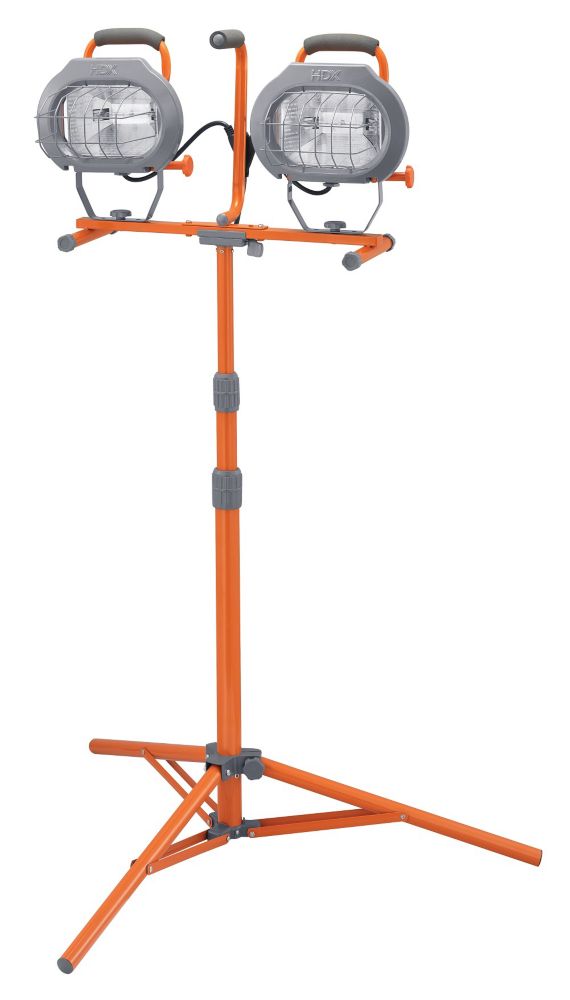 HDX 1200Watt Halogen Tripod Work Light 