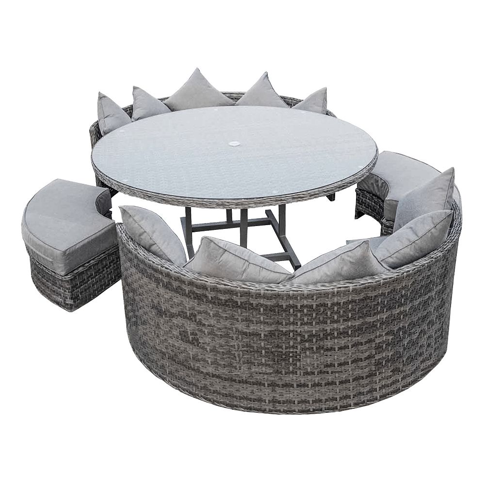 Henryka 5Piece Circular Dinning Set The Home Depot Canada