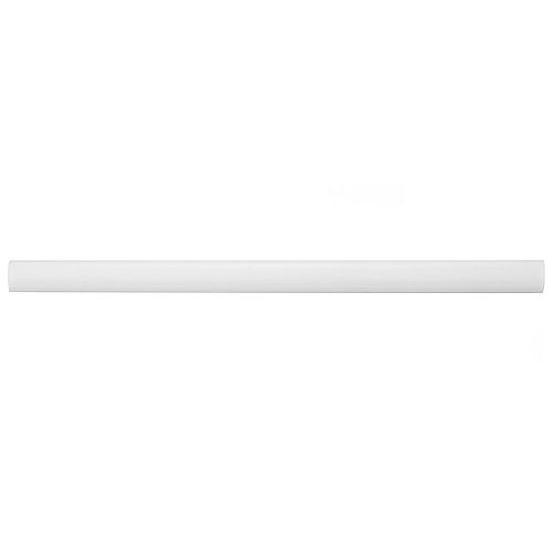 Chester Matte Bianco 1/2-inch x 12-inch Ceramic Demi-Bullnose Wall Trim Tile (5.1 Ln. ft. / case)