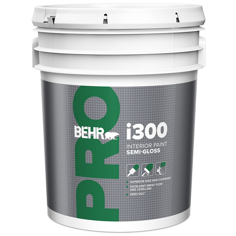 Behr Pro i300 Series, Interior Paint SemiGloss PR370