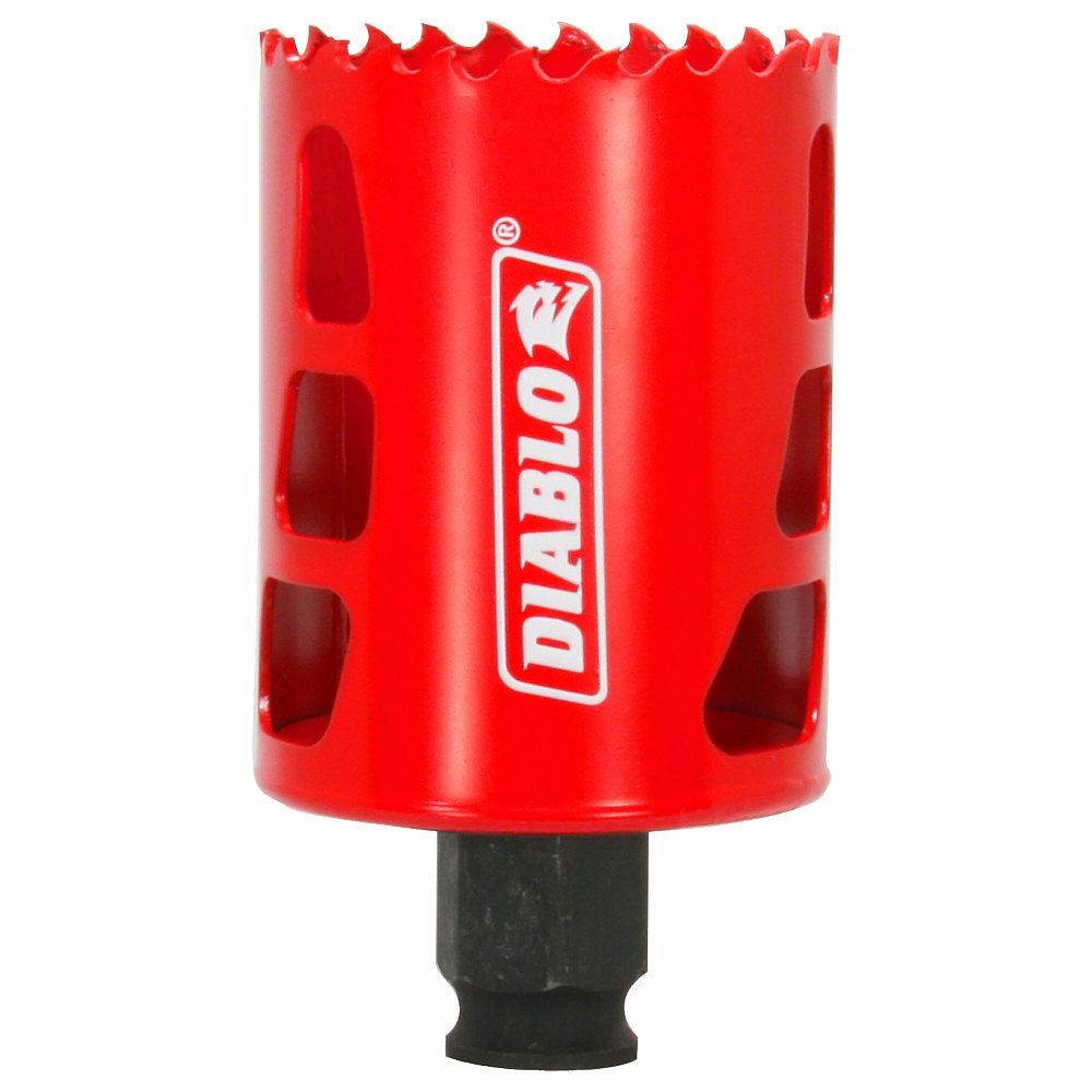 Diablo 2-Inch Bi-Metal Hole Saw for Wood/Metal Cutting | The Home Depot ...