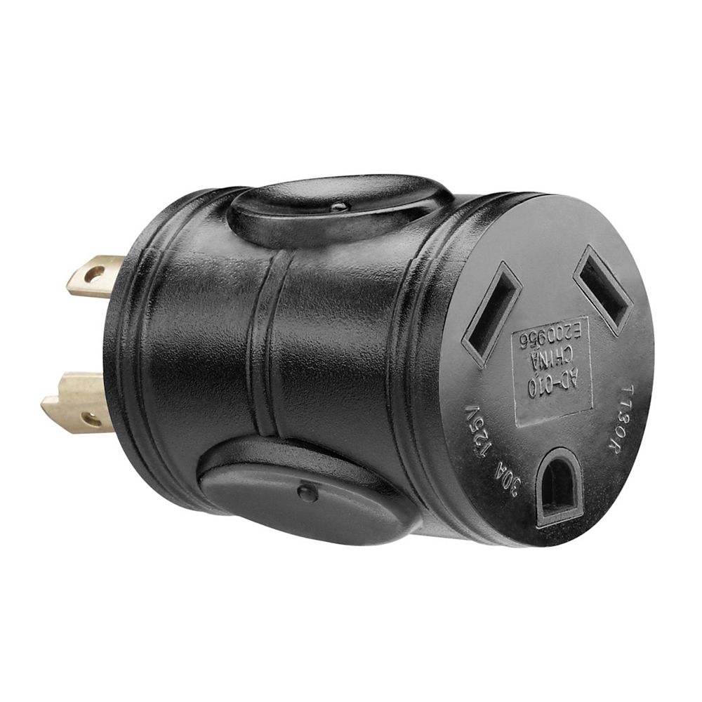 30 Amp 240-volt To 30 Amp Rv Outlet Adapter