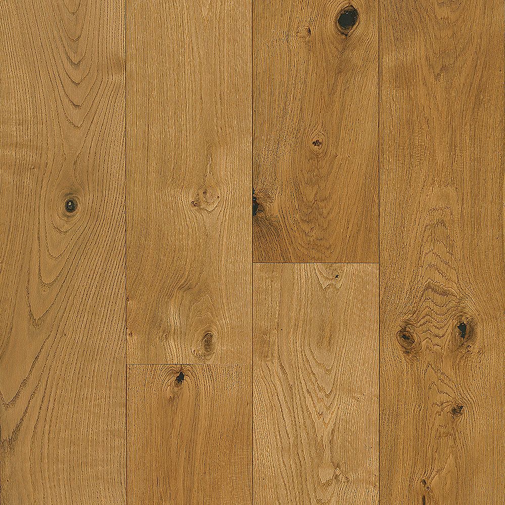 Bruce White Oak Natural 1 2 Inch T X 7 5 W Varying L Engineered Hardwood Flooring The Home Depot Canada Bruce White Oak Natural 1 2 Inch T X 7