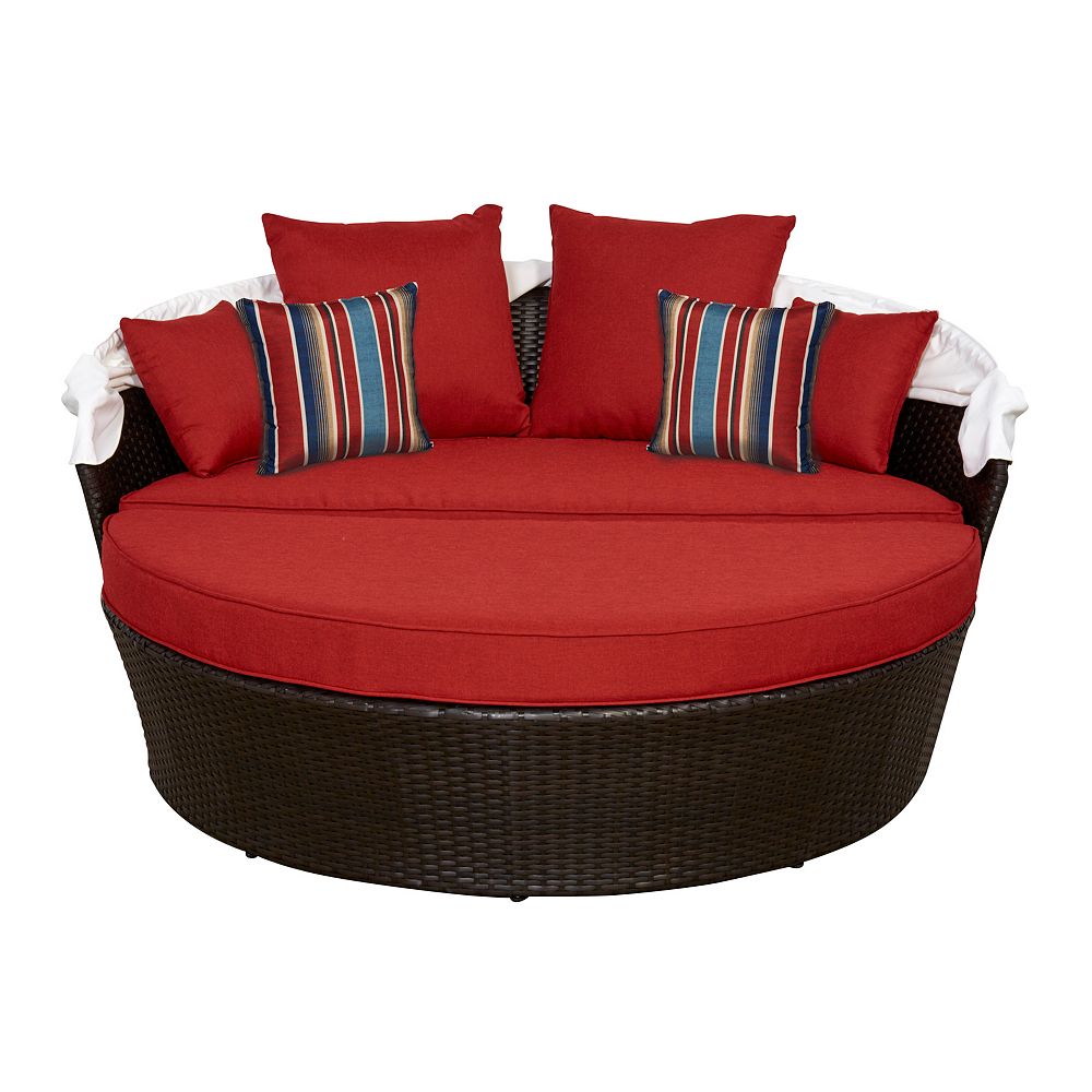 SUNSET PATIO Innesbrook Collection Patio Daybed The Home Depot Canada