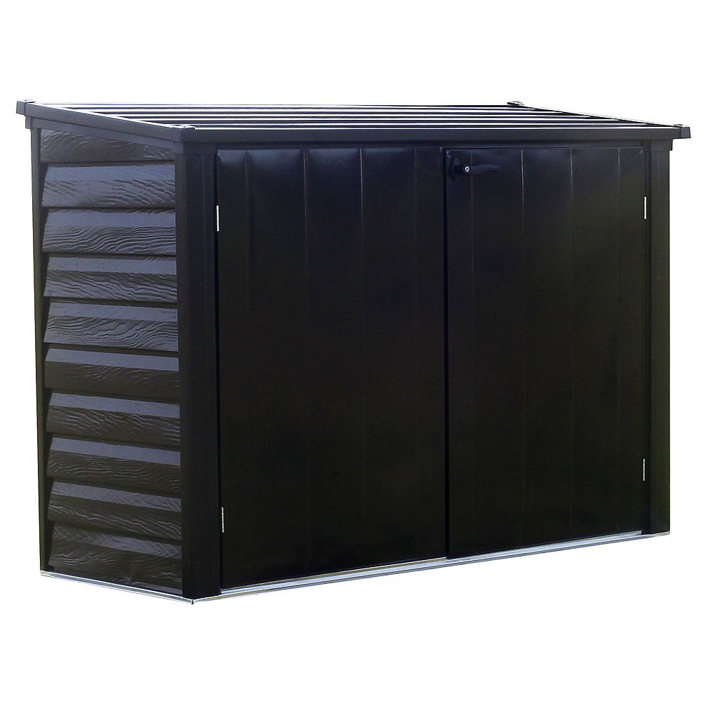 Spacemaker Versa-Shed 6 ft. x 3 ft. Steel Storage Shed | The Home Depot