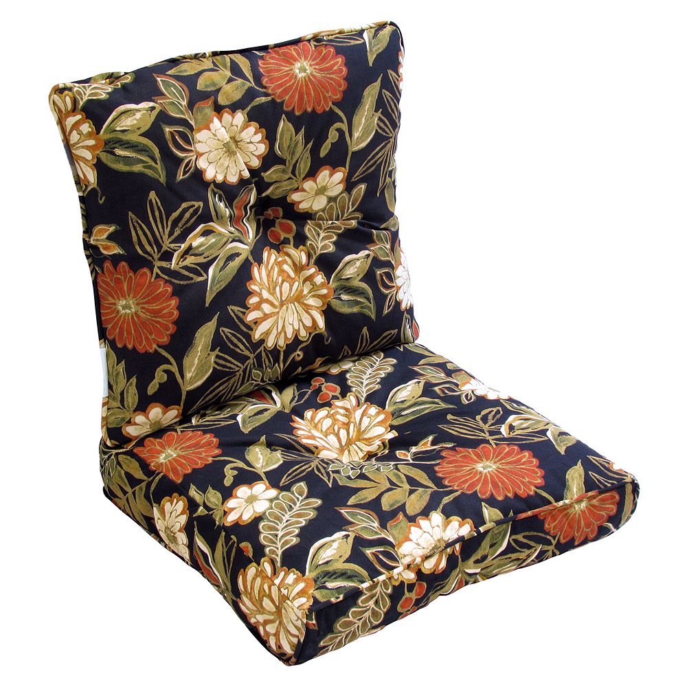 Bozanto Inc Deep Seating Cushion Floral The Home Depot Canada