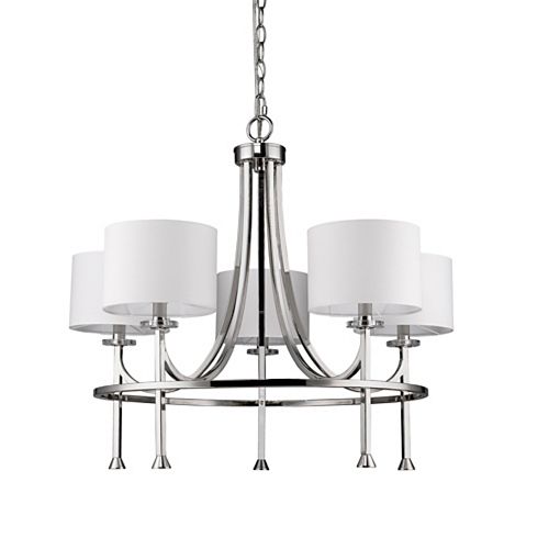 Acclaim Polished Nickel Chandeliers Crystal Sputnik Rustic More The Home Depot Canada