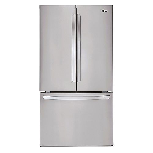 36-inch W 29 cu.ft. French Door Refrigerator in Smudge Resistant Stainless Steel - ENERGY STAR®