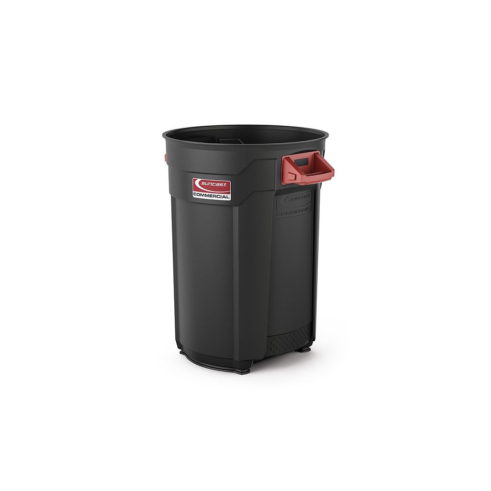 Suncast 44 Gal. Commercial Utility Trash Can The Home Depot Canada