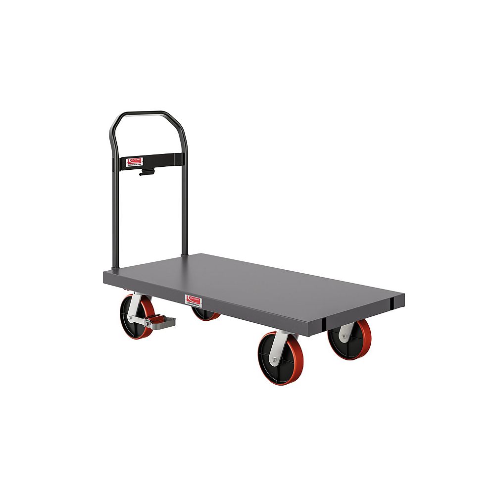 Suncast 2000 Lb Capacity 24 Inch X 48 Inch Heavy Duty Metal Platform Truck The Home Depot Canada