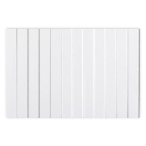 Ultra True Bead 32-inch x 48-inch Wall Panel in White