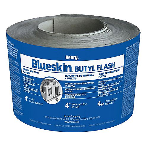 Blueskin Butyl Flashing 4 inch