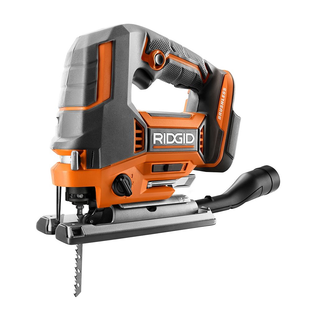 Ridgid 18v Octane Cordless Brushless Jig Saw Tool Only The Home Depot Canada