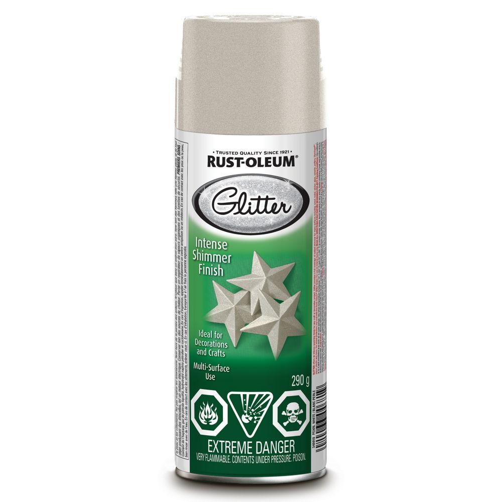 Rust Oleum Specialty Glitter Paint In Pearl White 290 G Aerosol The   P 1001311432 