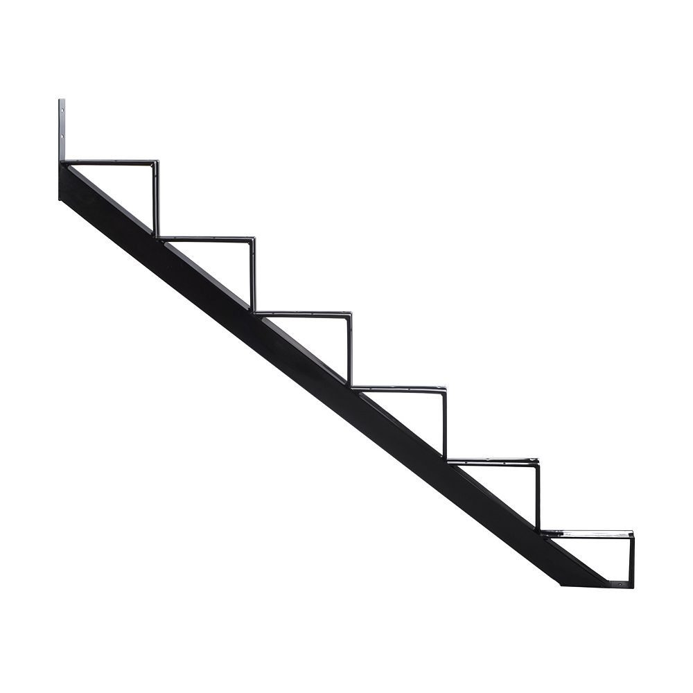 Pylex 6Steps Steel Stair Riser black The Home Depot Canada