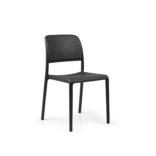 Bora Side Chair (Set of 4) in Anthracite