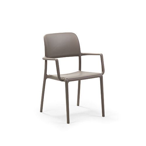 Nardi Riva Arm Chair (Set of 4) in Tortora