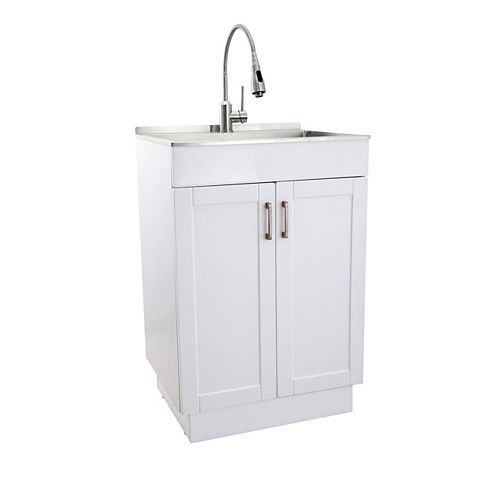 All-in-One Laundry Sink and Cabinet