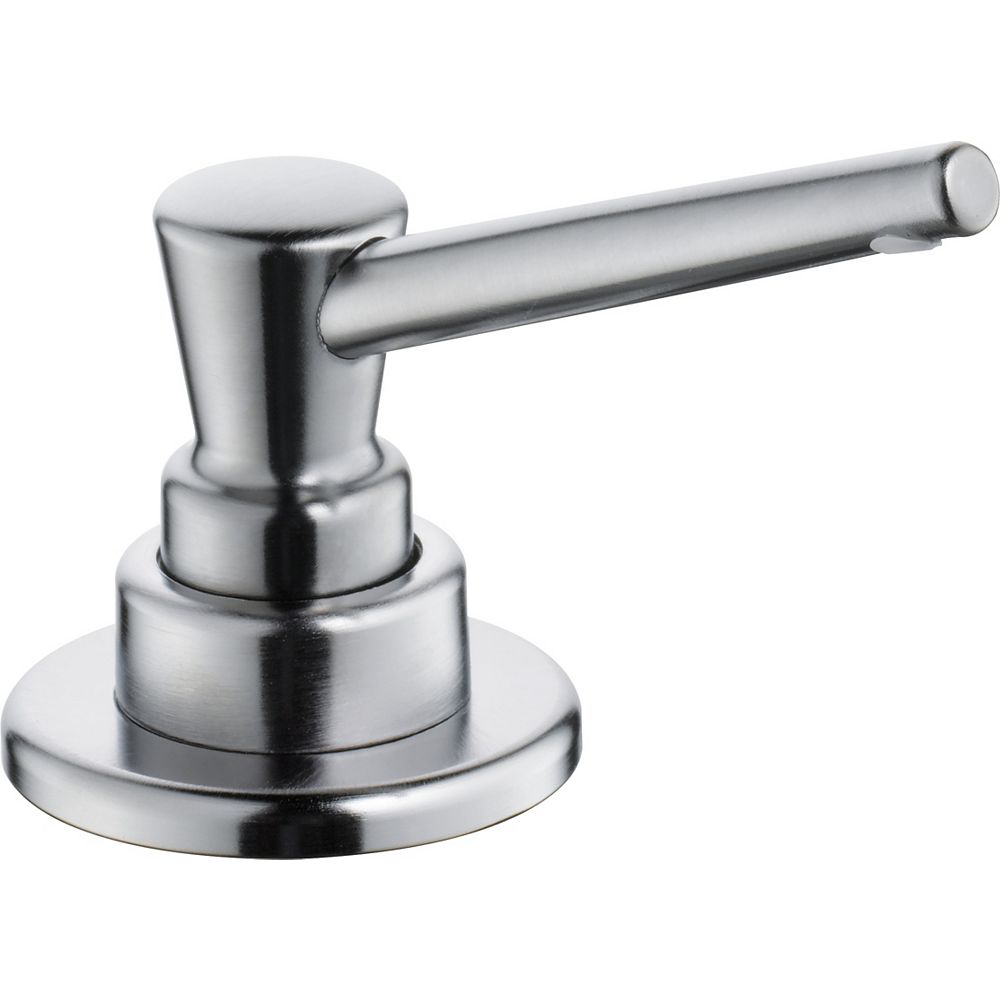 Delta Soap Dispenser, Arctic Stainless | The Home Depot Canada