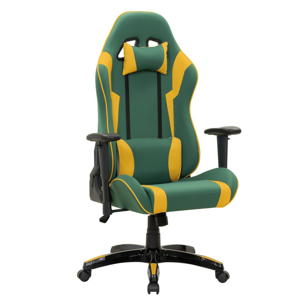 green gaming chair