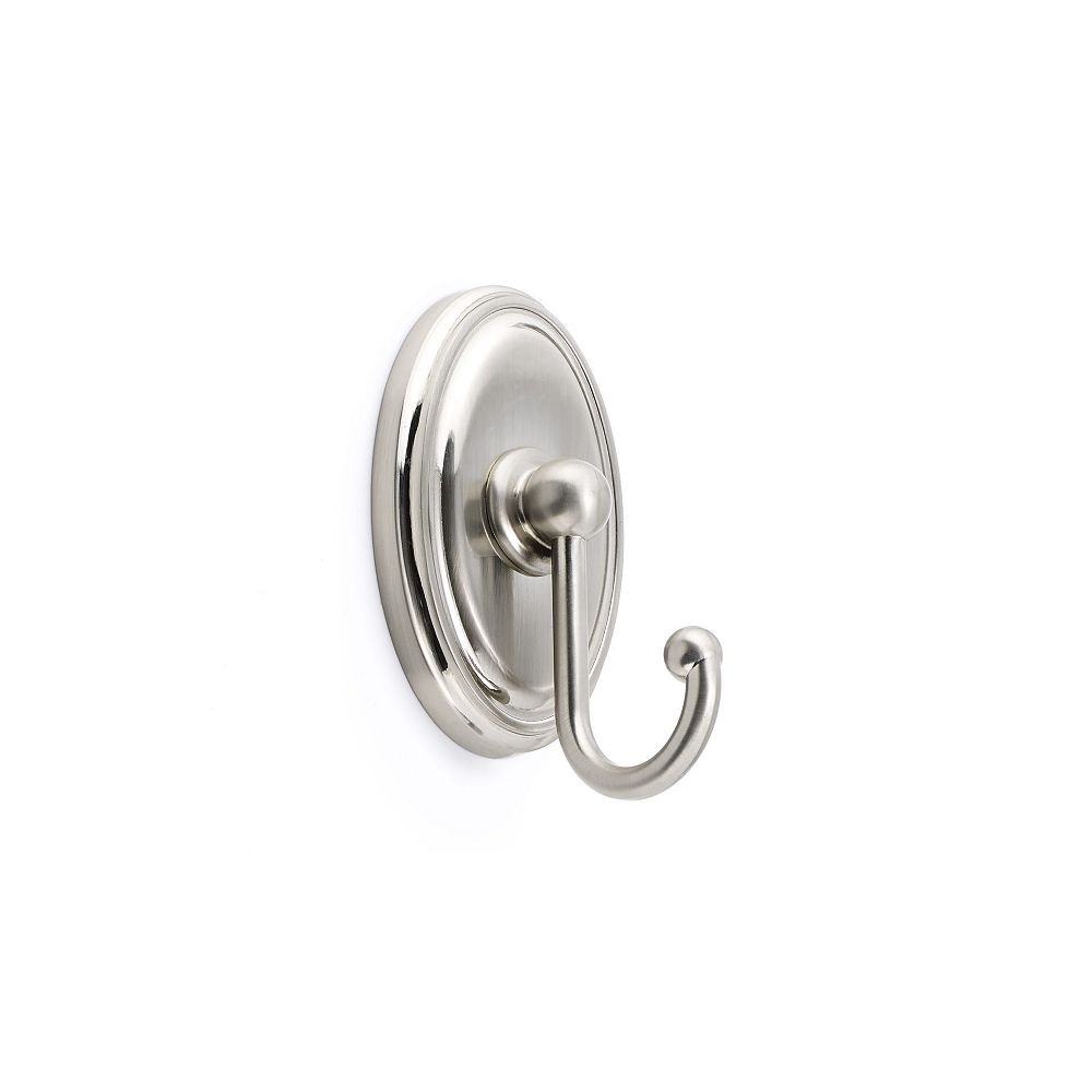 Nystrom Wyndham Collection Decorative Bathroom Hook, Brushed Nickel ...