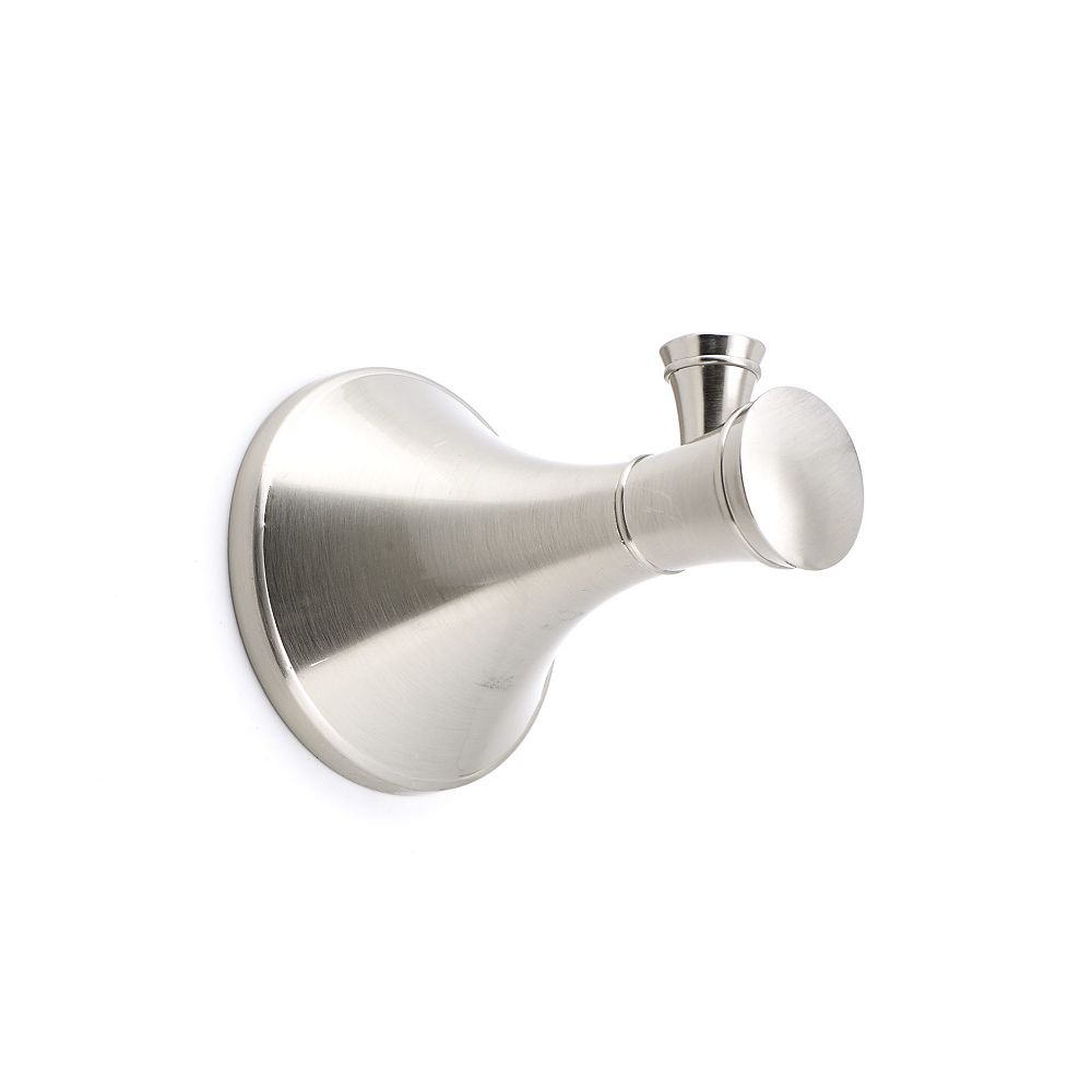 Nystrom Palermo Collection Decorative Bathroom Hook, Brushed Nickel