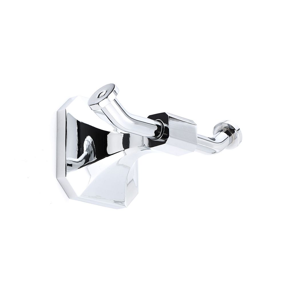Nystrom Riviera Collection Decorative Bathroom Hook, Chrome The Home