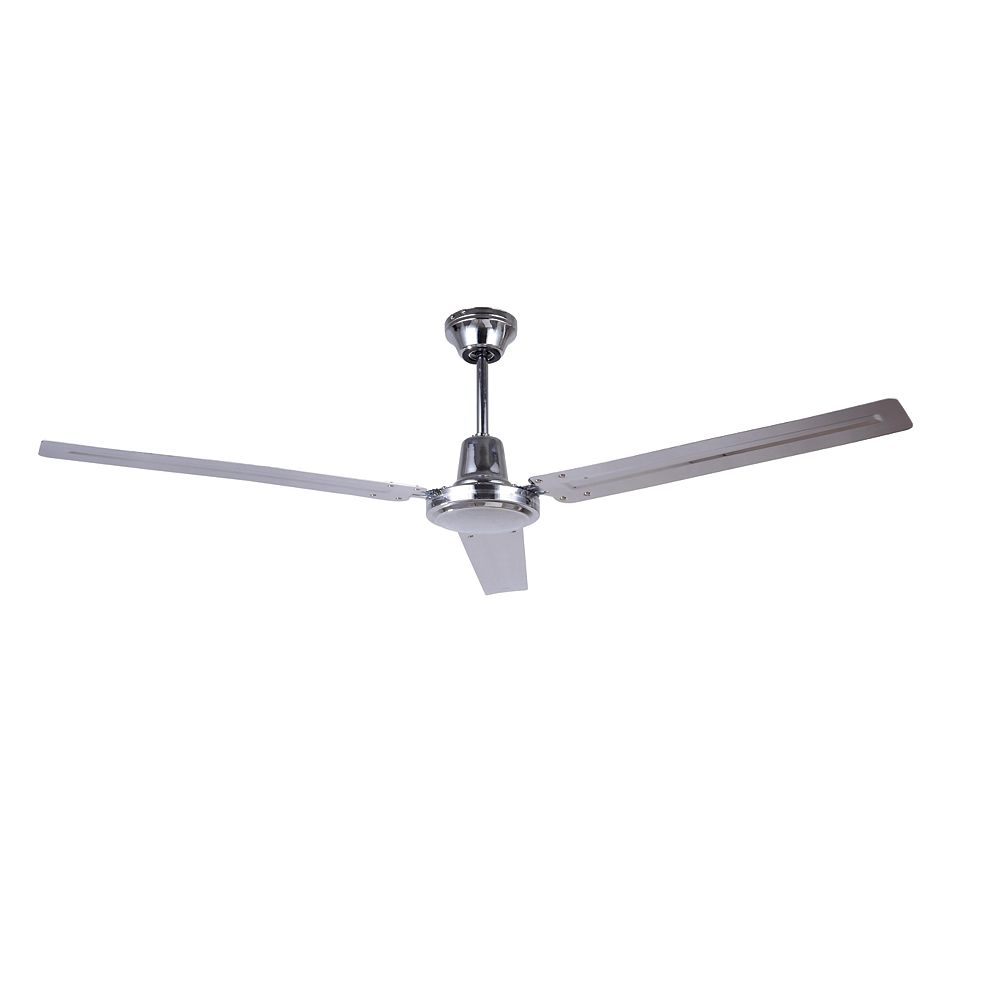 Canarm 56 inch Commercial Chrome Ceiling Fan | The Home ...
