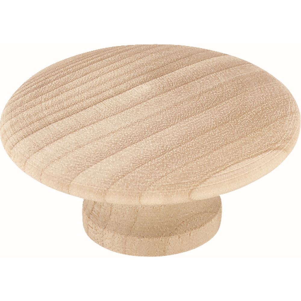 Liberty 113/16 inch (46mm) Birch Round Wood Knob The Home